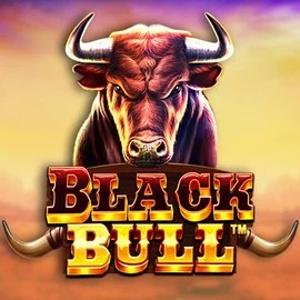 Black Bull slot logo by Pragmatic Play at Zumobet Casino