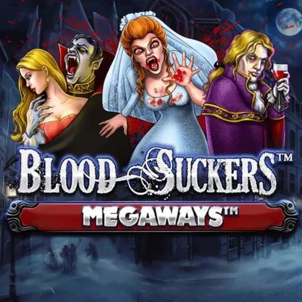 Official Slots logo: Blood Suckers Megaways by Red Tiger Gaming at Zumobet Casino