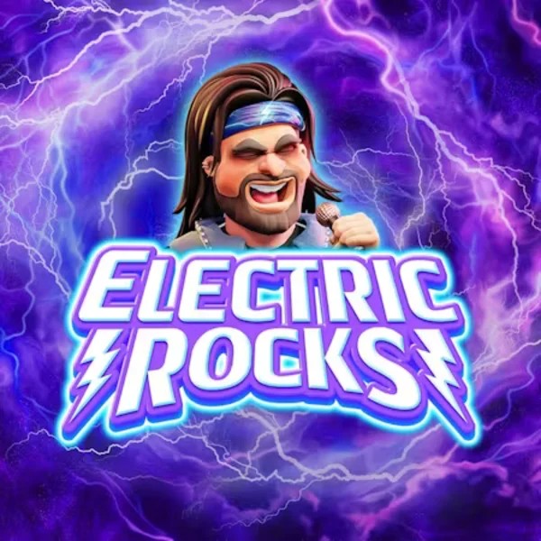 Electric Rocks slot visual from Inspired Gaming available on zumobets.co.nl