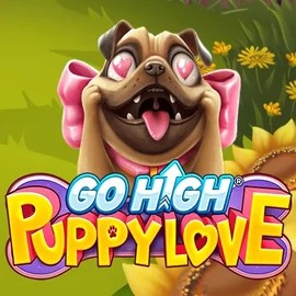 Go High Puppy Love online game logo by RubyPlay on zumobets.co.nl