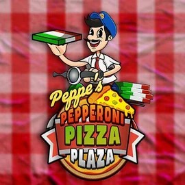 Peppe’s Pepperoni Pizza Plaza game by Pragmatic Play – logo hosted on Zumobet Casino