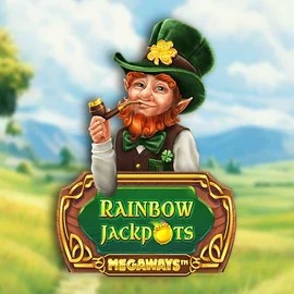 Rainbow Jackpots Megaways casino game by Red Tiger Gaming – featured logo at Zumobet Casino