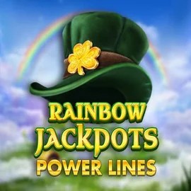 Rainbow Jackpots Power Lines slot visual from Red Tiger Gaming available on zumobets.co.nl